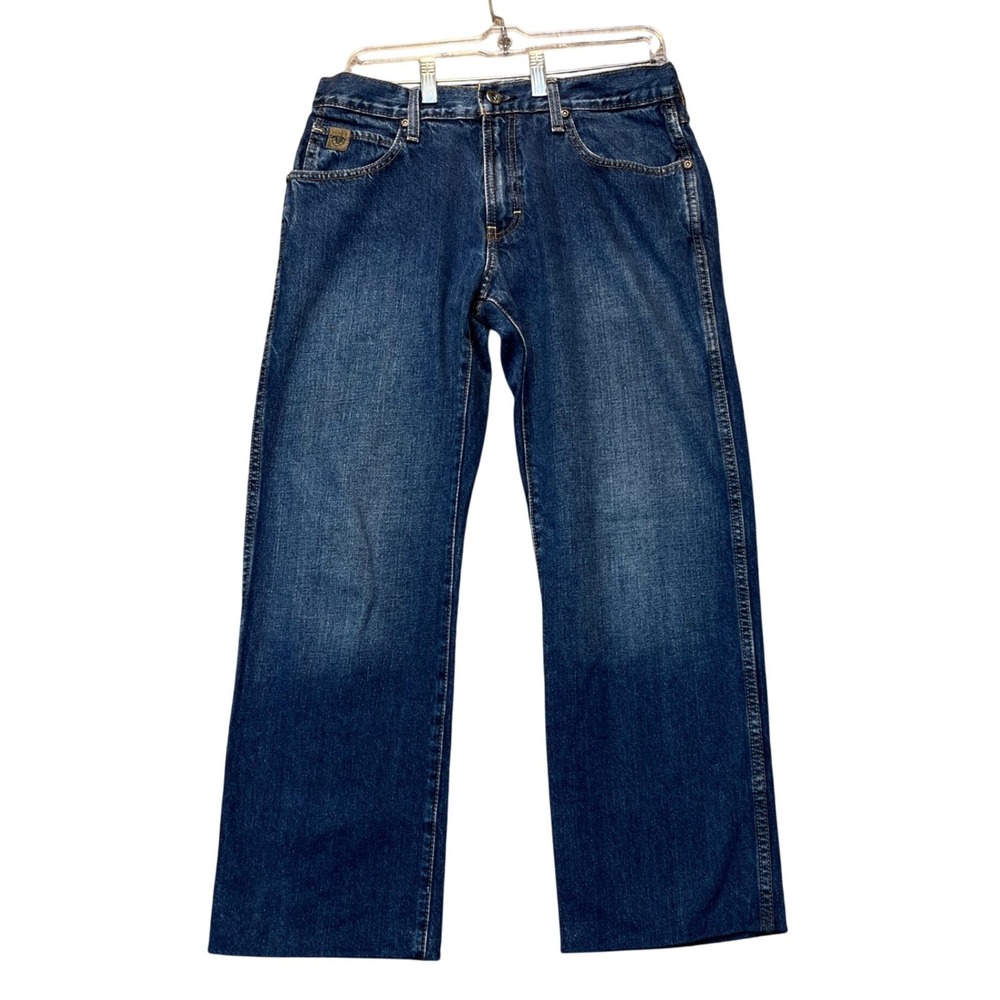 Ariat Heritage Relaxed Fit Jeans Mens 30x26 Medium Wash Straight Leg Rehemmed